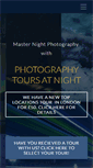 Mobile Screenshot of photographytoursatnight.com